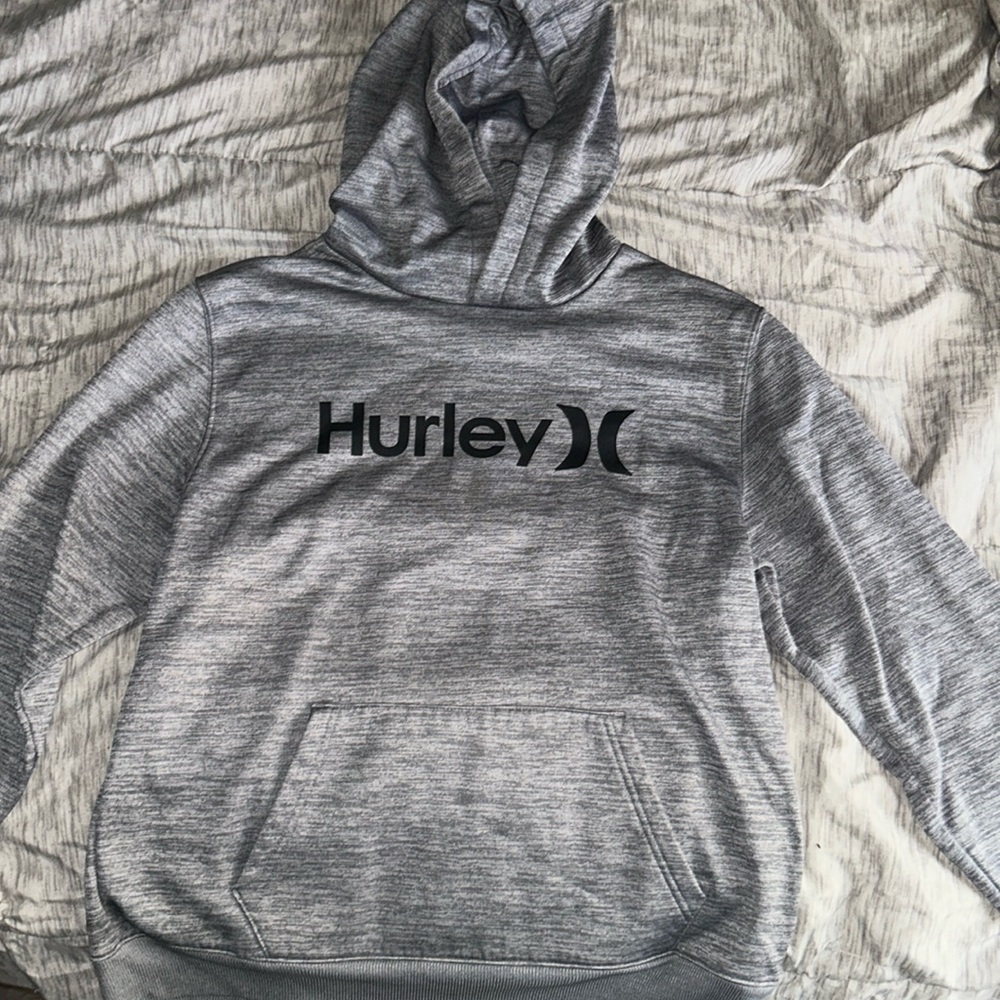 Gray Hurley Hoodie Boys XL